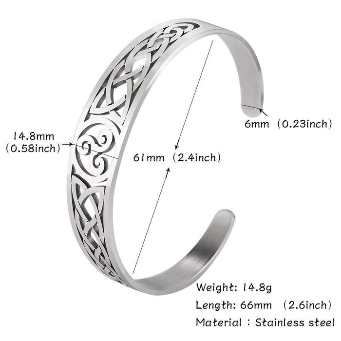 Klassisches Triskelion-Armband