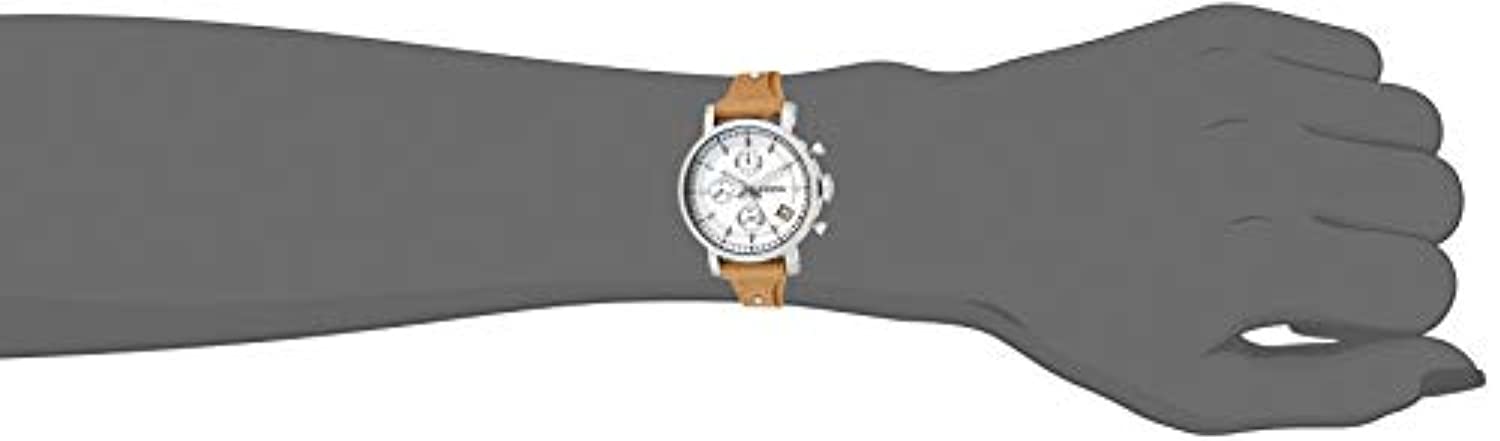 Fossil Montre Pas Cher Femme Chronographe Quartz avec Bracelet