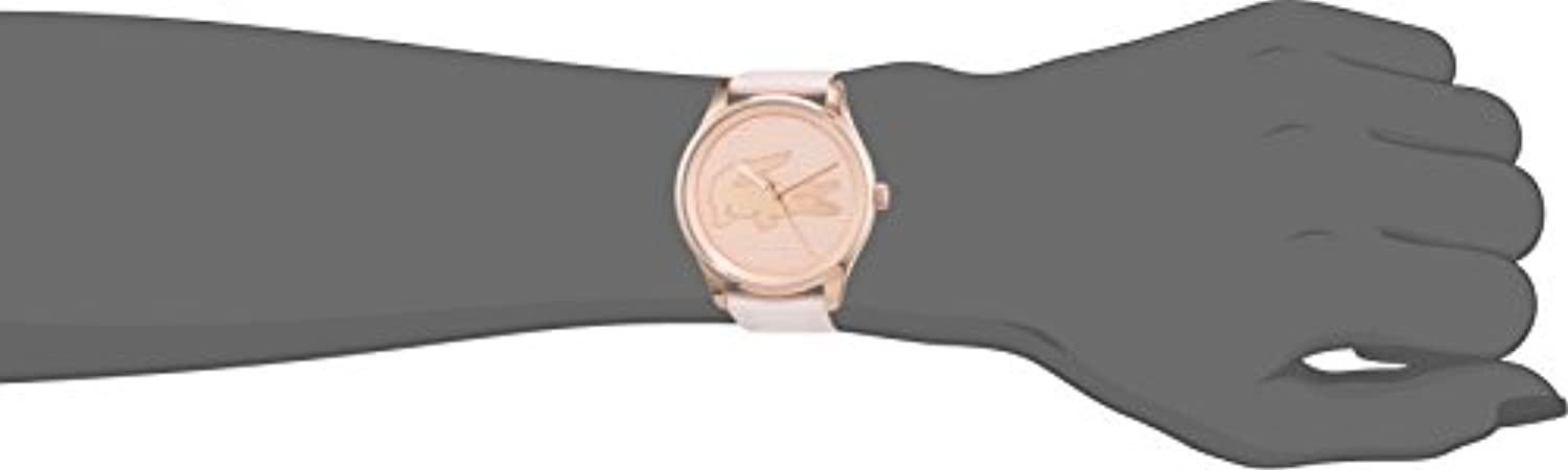 Lacoste - Montre Bracelet Cuir Rose