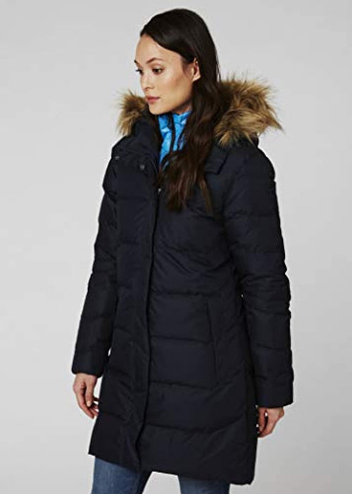 Doudoune Veste Imperméable Parka avec Capuche Femme