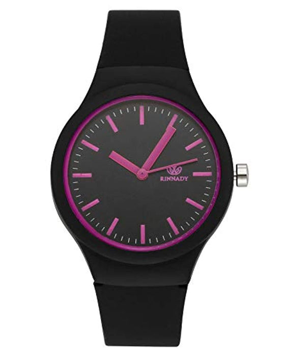 Montre Femme à  Bracelet en Silicone Sans Chiffres