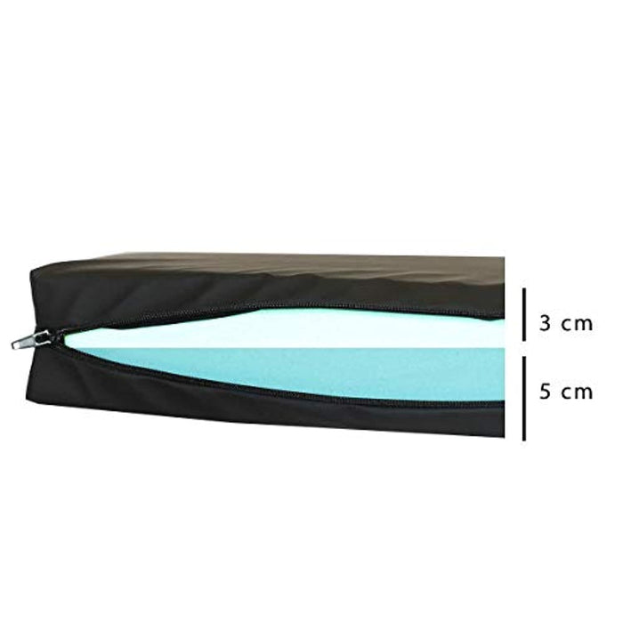 COUSSIN Anti Escarres Pour Chaise Couleur Noir