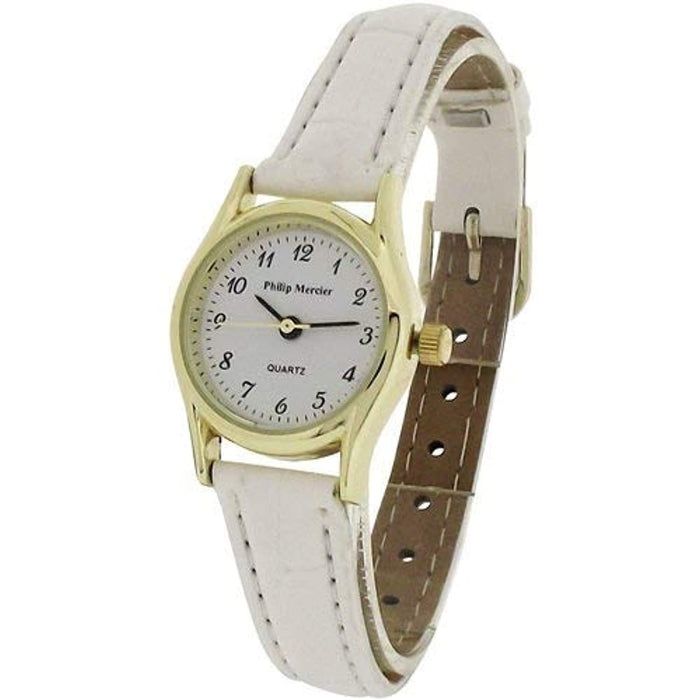 Montre pour Femme Large Cadran Doré