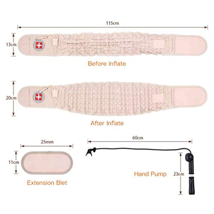 Ceintures Décompression Spinal Gonflable