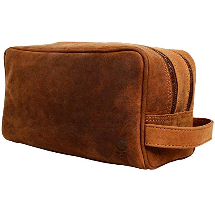 Trousse de Toilette Homme Cuir Véritable