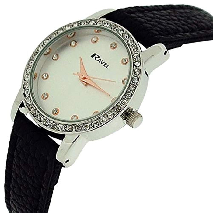 Montre Femme Tendance Cadran Argenté