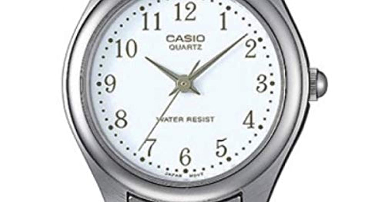 Casio Femmes Analogique Quartz Montre avec Bracelet en Acier Inoxydable LTP-1129PA-7BEF