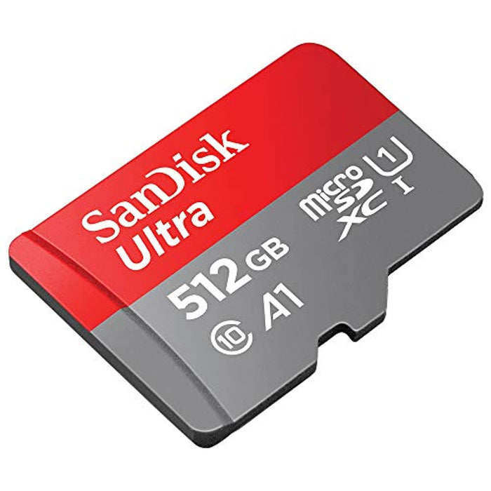 SanDisk Carte Mémoire microSDXC Ultra 512 Go jusqu'à 100MB/S