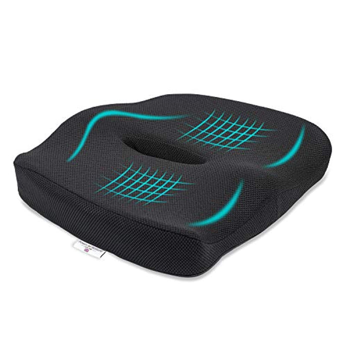 Buttock anti-decubitus cushion Black