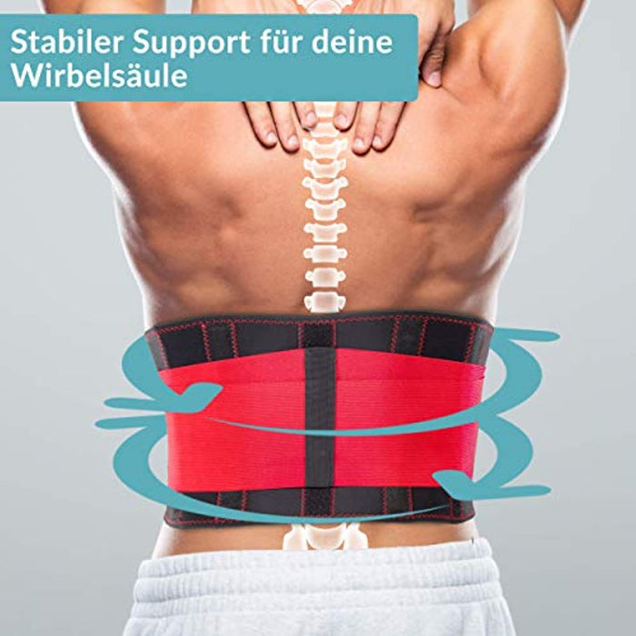 Bandage Dorsal Lavable en Machine Anti-Transpiration