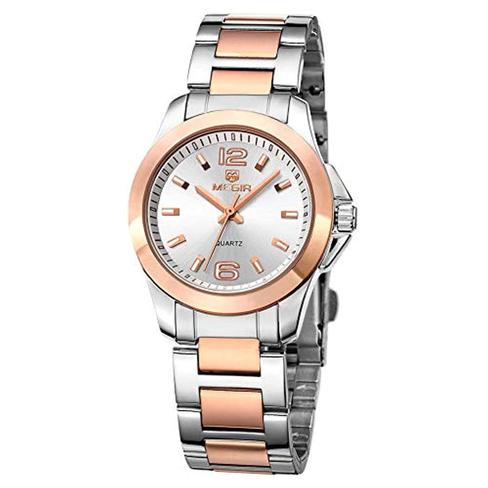 Montre Femme Décontractée Acier Inoxydable