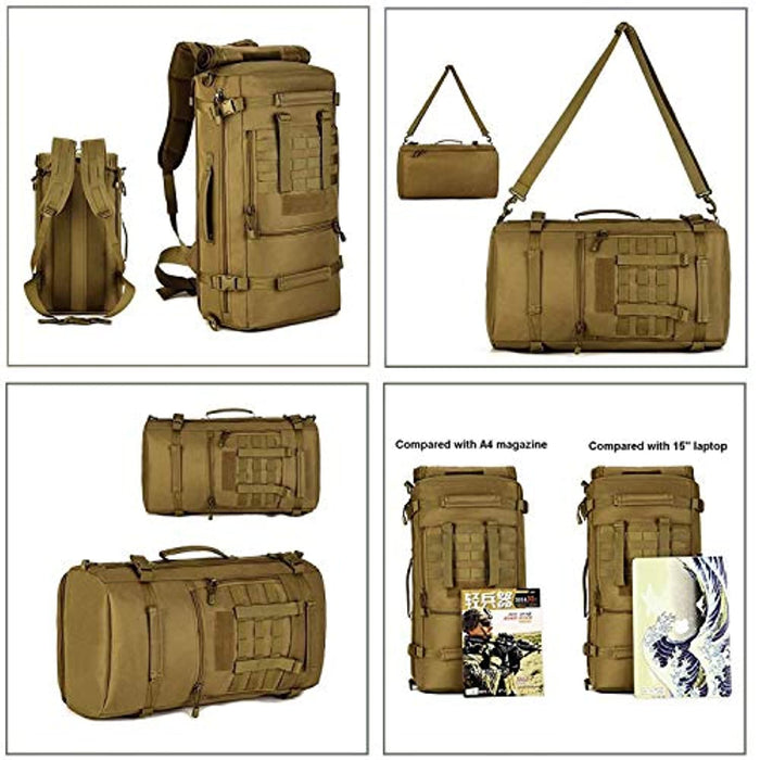 50L militärischer taktischer Rucksack für Reisen, Camping, Trekking, Wandern
