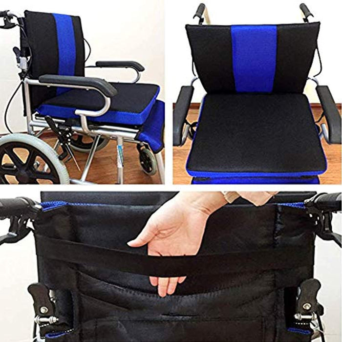 Anti-Decubitus Cushion for Wheelchair (Blue)