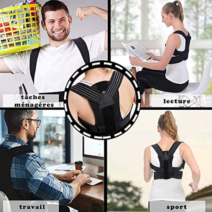 Ceinture Lombaire Musculation Femme Back Posture