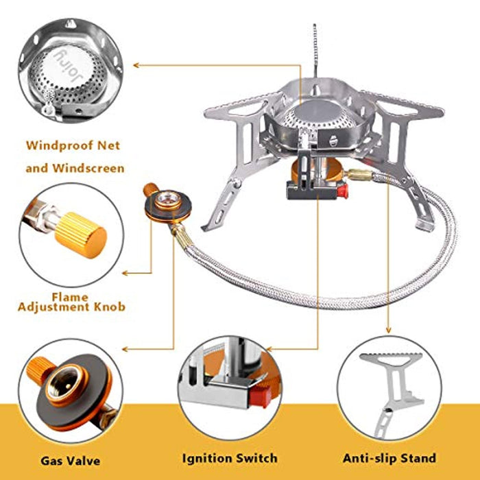 Mini Gaz Brûleur Pliable Pour Camping Randonnée