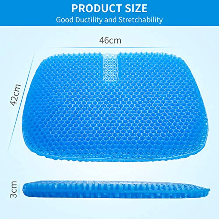 Anti-Decubitus Gel Cushion For Non-Slip Wheelchairs