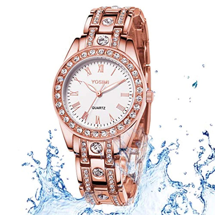 Montre de Luxe Pour Femme en Chiffres Romains