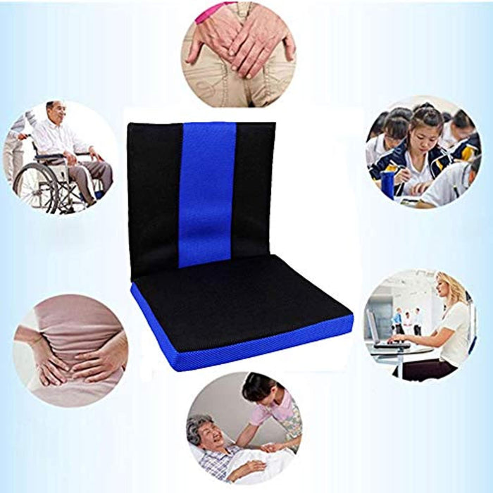 Anti-Decubitus Cushion for Wheelchair (Blue)