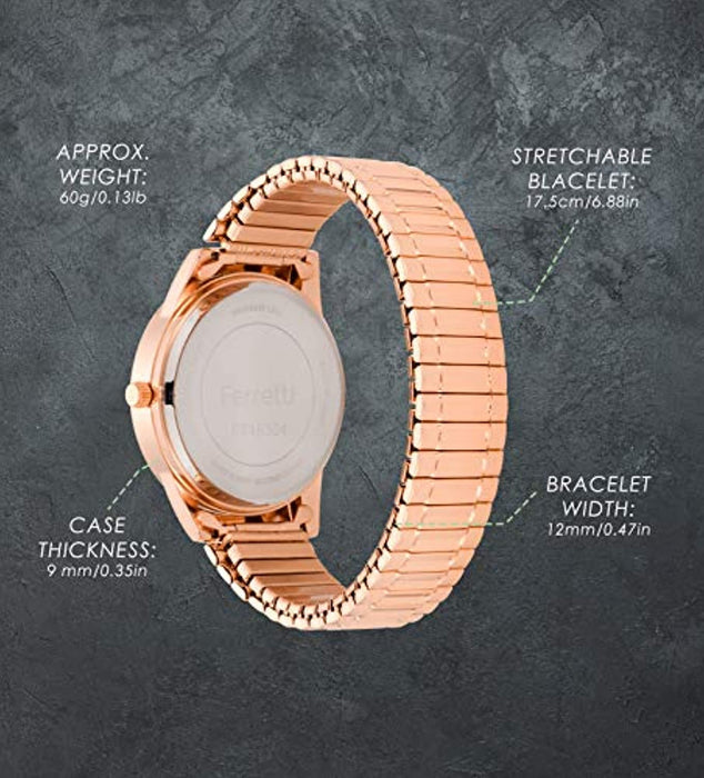 Montre Femme Acier Rose Pas Cher