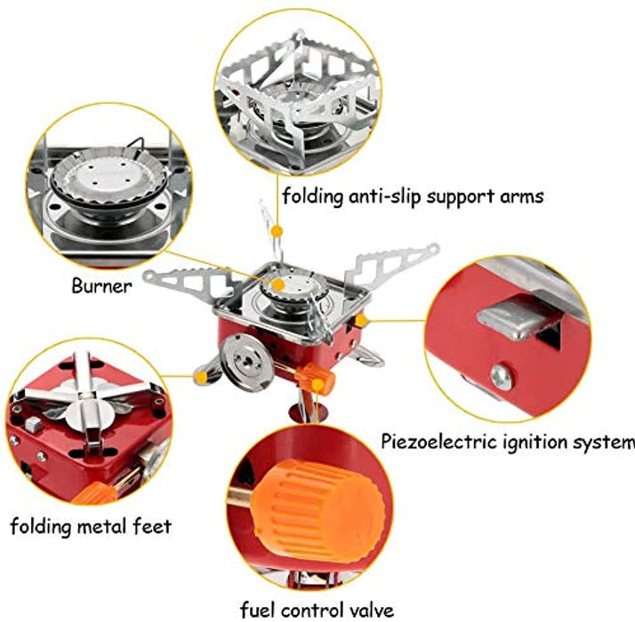 Mini Réchauds de Camping à Gaz Portable