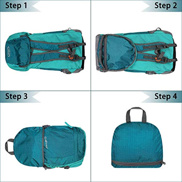 40L Grand Sac à Dos Ultraléger Imperméable Pliable pour Camping Randonnée Voyage