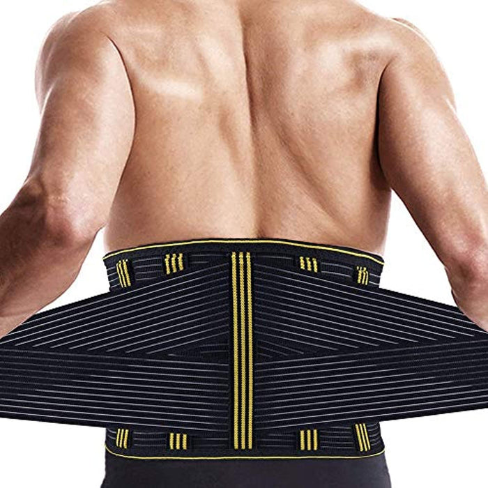 Ceinture Dorsale Avec Ressort Amovible en Néoprène Unisex