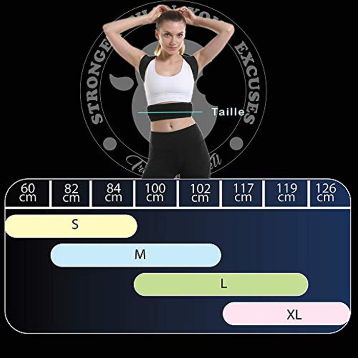 Ceinture Lombaire Musculation Femme Back Posture