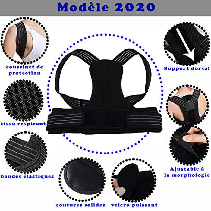 Ceinture Lombaire Musculation Femme Back Posture