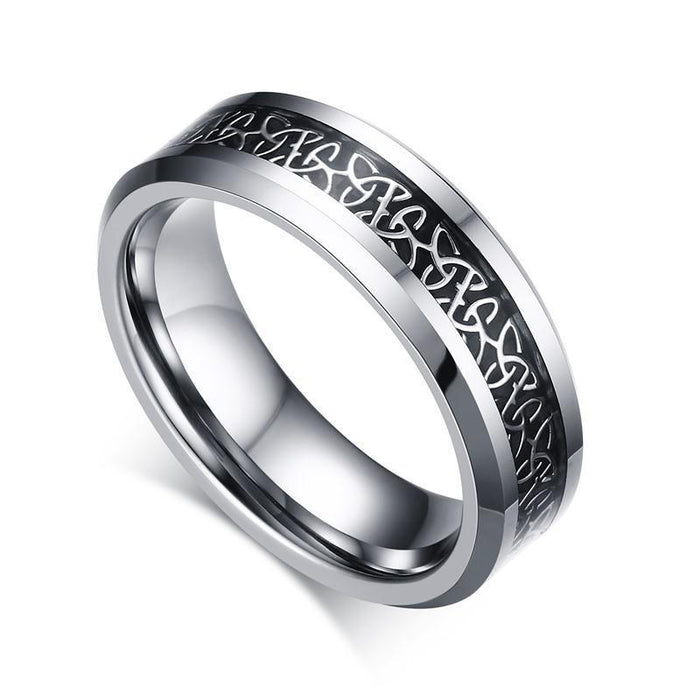 Bague Celtique <br>Argent Noire</br>