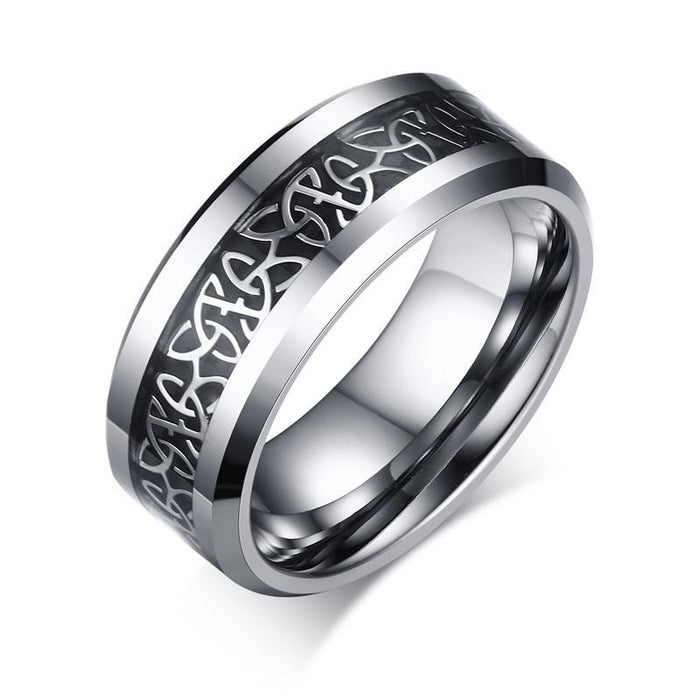 Bague Celtique <br>Argent Noire</br>