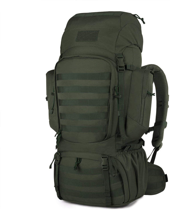 Sac à Dos Militaire Noir Grand Armée Sac à Dos 50L/60L Adultes