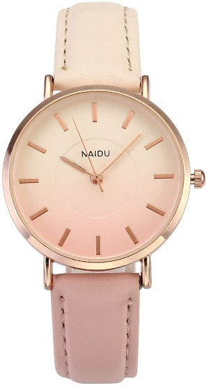 Montre Femme Luxe Pas Cher Bracelet Cuir Synthétique