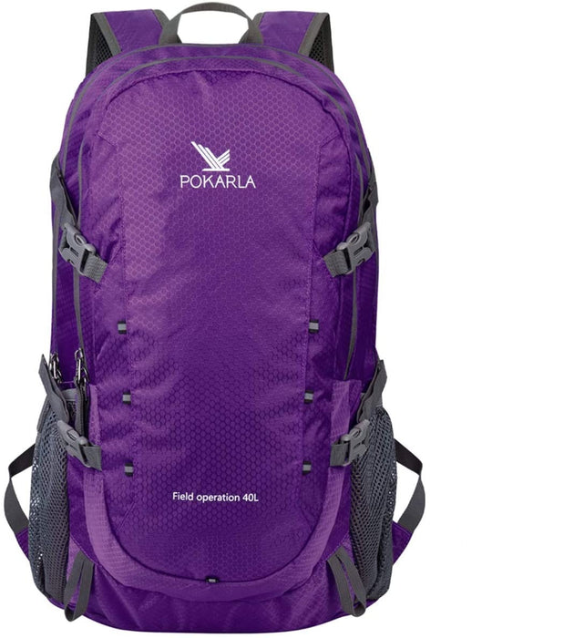 Sac à Dos Compact 35L/40L de Randonnée pour Homme Femme Sports Plein Air