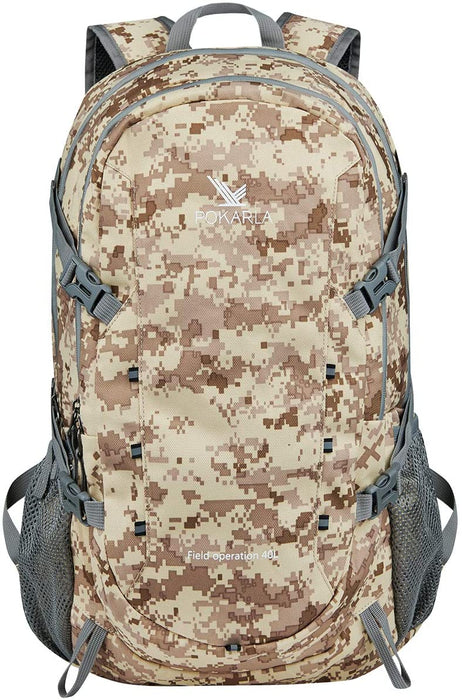 Sac à Dos Compact 35L/40L de Randonnée pour Homme Femme Sports Plein Air