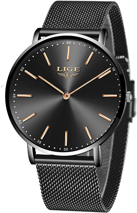 Montre Femme  Luxe Étanche en Acier Inoxydable