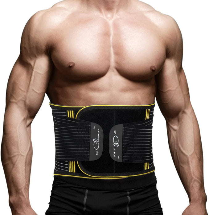 Ceinture Dorsale Avec Ressort Amovible en Néoprène Unisex