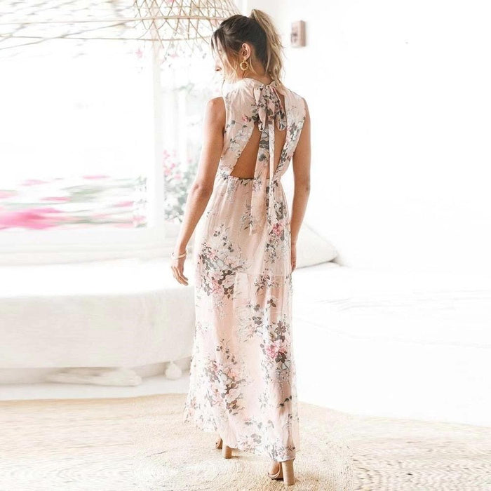 Robe boho florale Bohème