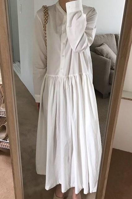 Robe Longue Blanche Boho