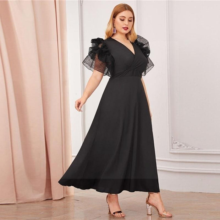 Robe hippie chic longue grande taille Bohème