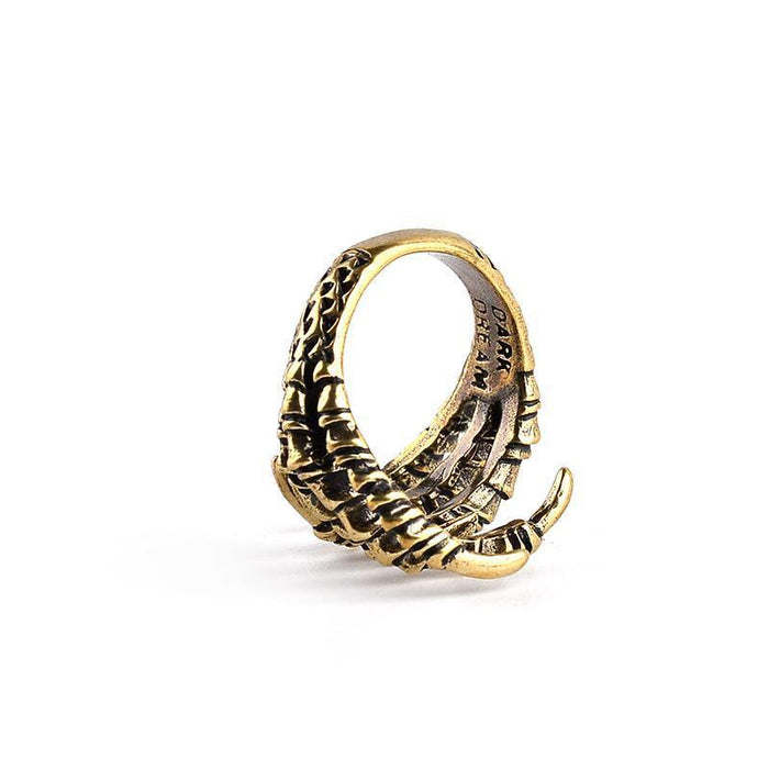 BAGUE VIKING - Griffes de Dragon