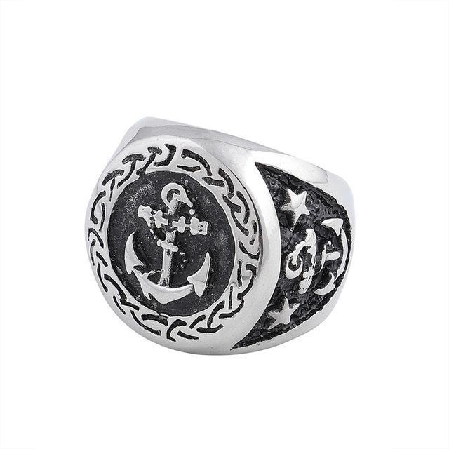 BAGUE VIKING - Ancre Marine