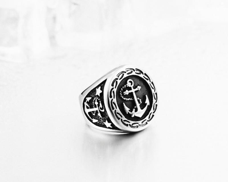 BAGUE VIKING - Ancre Marine