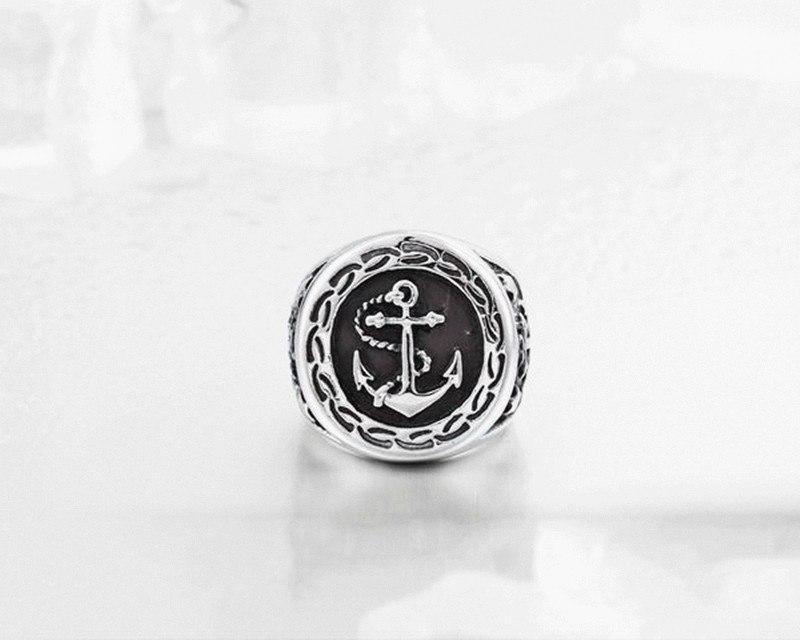 BAGUE VIKING - Ancre Marine