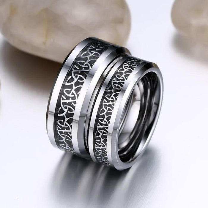 Bague Celtique <br>Argent Noire</br>