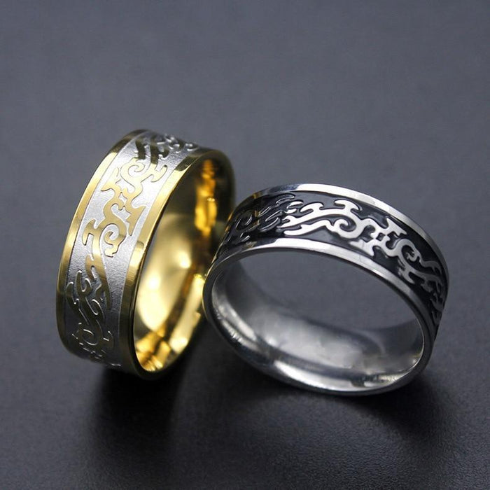 Bague De Couple<br>Viking De Fafnir</br>