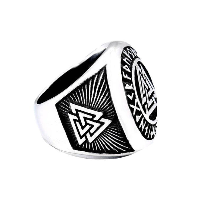 Bague Viking <br> Rune Valknut</br>