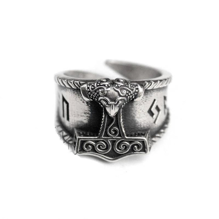 BAGUE VIKING - Marteau de Thor