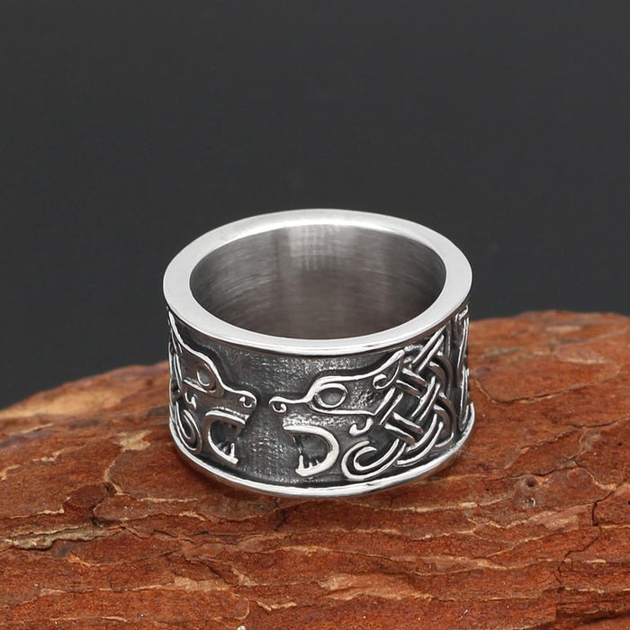 Bague Viking<br>Tête D'Ours</br>