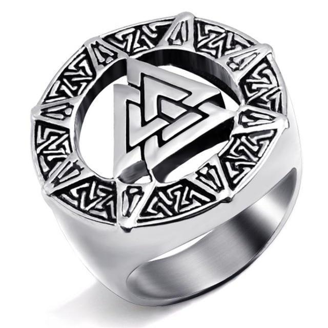 BAGUE VIKING - VALKNUT