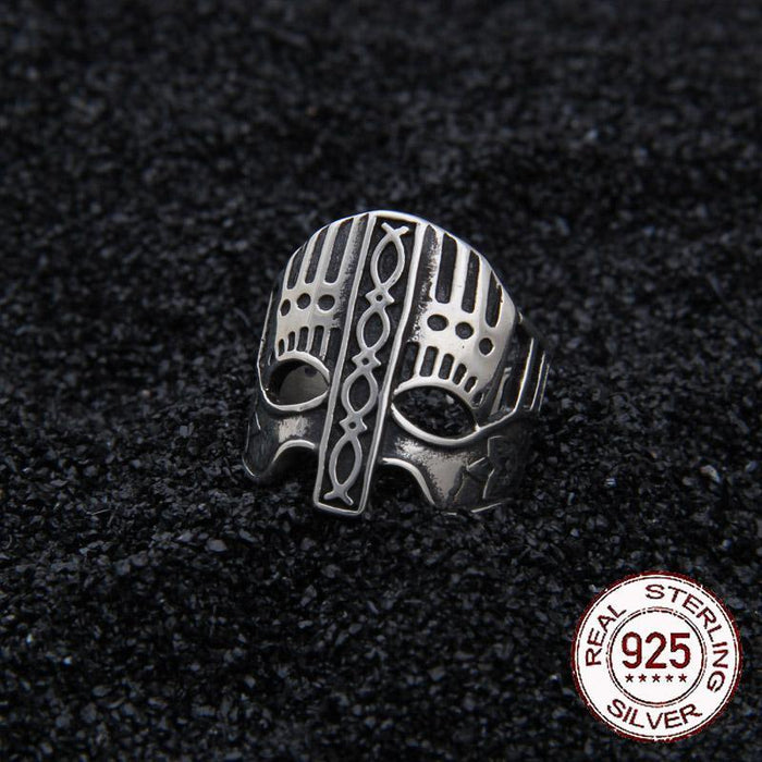 BAGUE VIKING ARGENT - VALHALLA